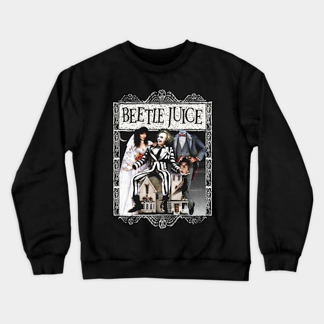 Beetlejuice Crewneck Sweatshirt by fmidgleystrand